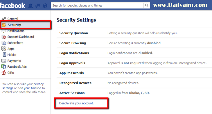 Steps to Deactivate and Activate Your Facebook Account