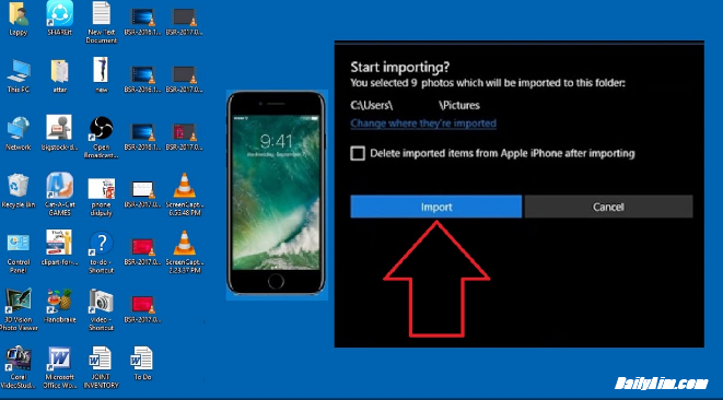 How To Transfer Photos From iPhone To PC Windows 10