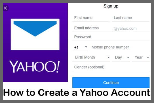 Create Yahoo Account
