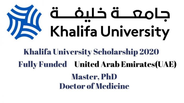 Khalifa University Scholarships UAE | Fully Funded