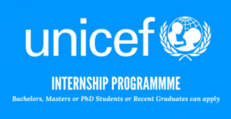 UNICEF Internship Program 2021 Fully Funded | Application Opens Now