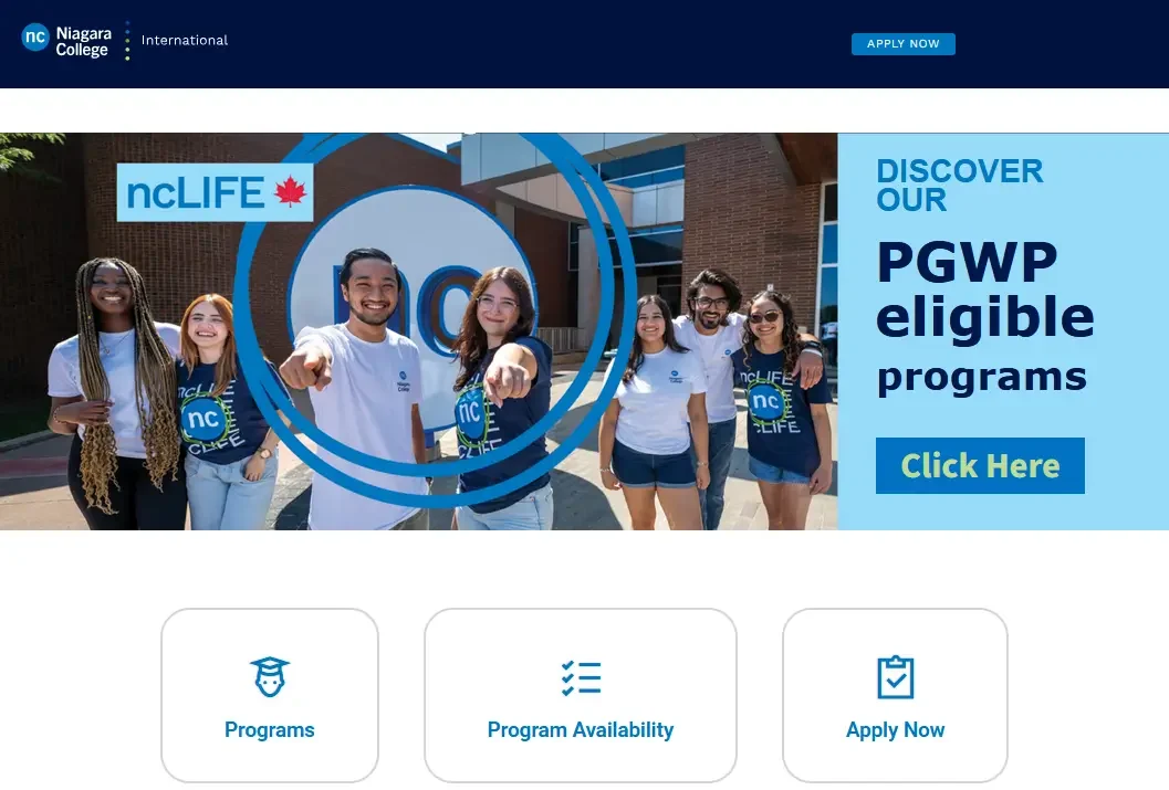 Niagara College Canada Loans Scholarships for International Students