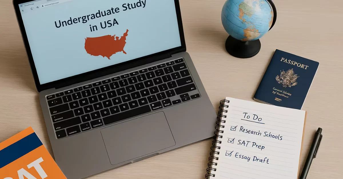 How to apply for undergraduate study in the usa