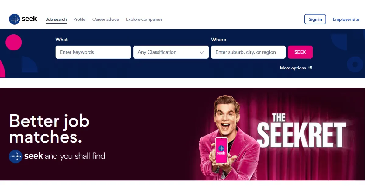 Seek australia jobs – find genuine job listing